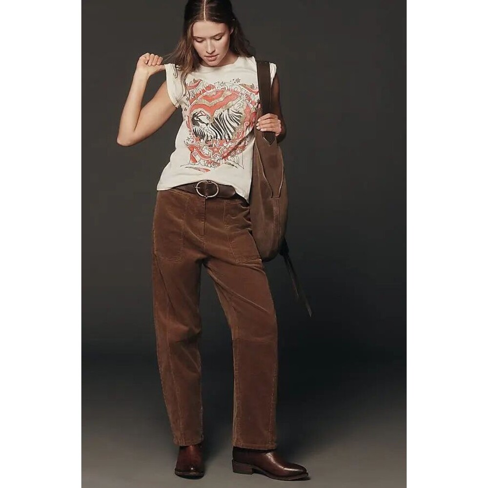 Anthropologie LetluvElton John Graphic Tee Glitter Small S NWT - Picture 2 of 3
